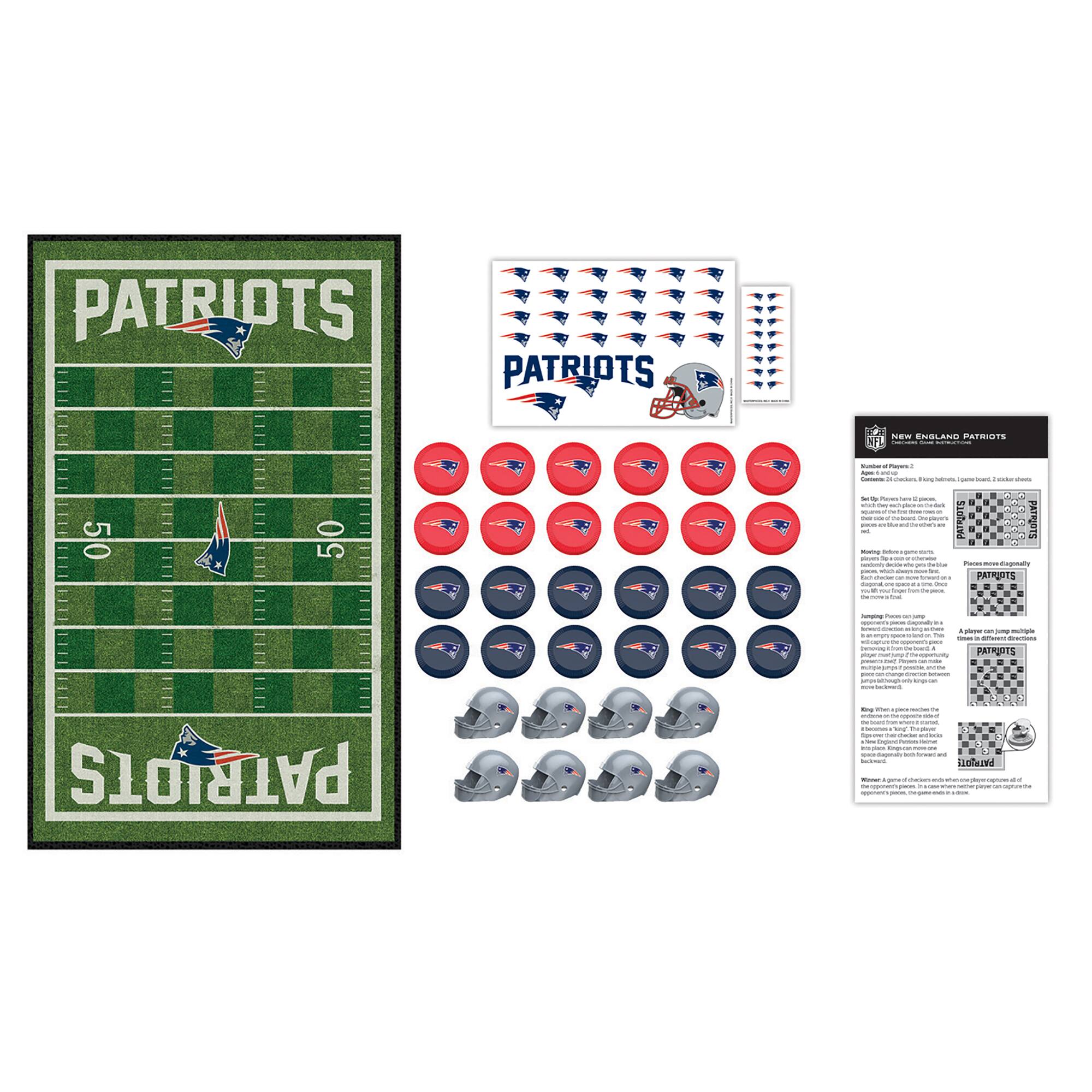 NFL Checkers New England Patriots